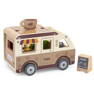 Viga Toys® Wooden Coffee Truck